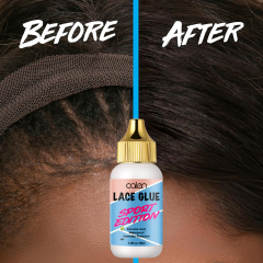 Sport Edition Extreme Hold Waterproof Invisible Lace Adhesive Strong Bonding Hair Glue for Hair Extension Tools,MY SHOP