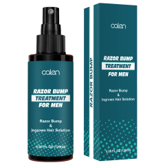 Razor Bump Stopper Ingrown Hair Treatment for Men & Women Razor Burn Relief for Bikini Area After Shave Lotion,oalen cosmetics