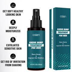Razor Bump Stopper Ingrown Hair Treatment for Men & Women Razor Burn Relief for Bikini Area After Shave Lotion,oalen cosmetics