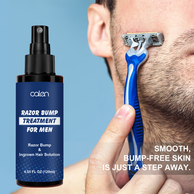 Razor Bumps Treatment for Men and Women After Shave Solution for Ingrown Hairs and Razor Burns Roll on Applicator,oalen cosmetics