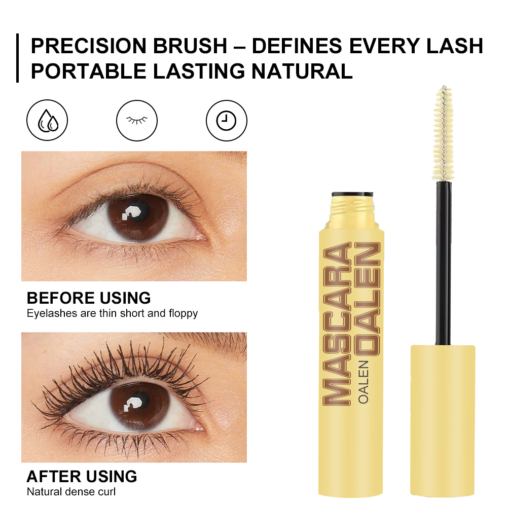 Organic Intense Volume for Mascara for Soft Full Lashes Lasting Waterproof Herbal Liquid Formula No Flaking or Smudging,MY SHOP