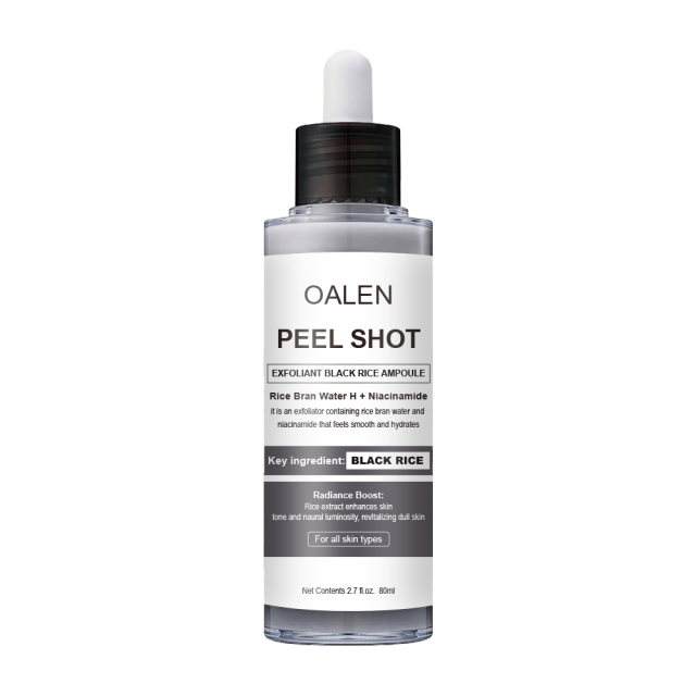 Private Label Soft Exfoliating Peel Off Face and Body Scrub Dead Skin Cells Remover for All Skin Types,oalen cosmetics