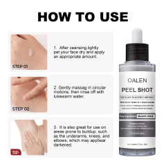 Private Label Soft Exfoliating Peel Off Face and Body Scrub Dead Skin Cells Remover for All Skin Types,oalen cosmetics