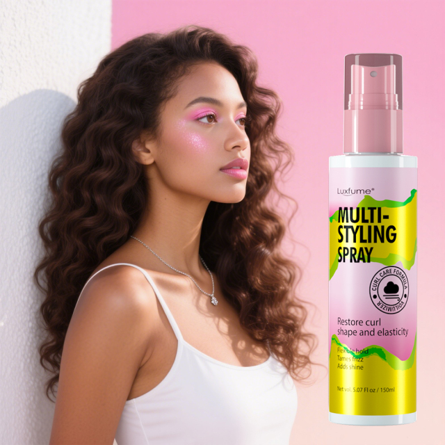 Oalen Custom Herbal Silkening Mist Spray Moisturizing Shine Hair Serum Heat Protection for Dry Hair Strong Hold Organic,MY SHOP