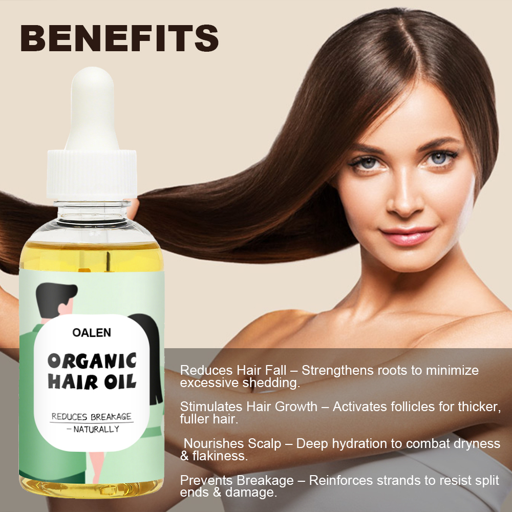 Organic Naturally Rosemary Oil Hair Growth Serum Natural Anti-Hair Loss Treatment Argan Oil Wholesale Quick Hair Growth Oil,oalen cosmetics