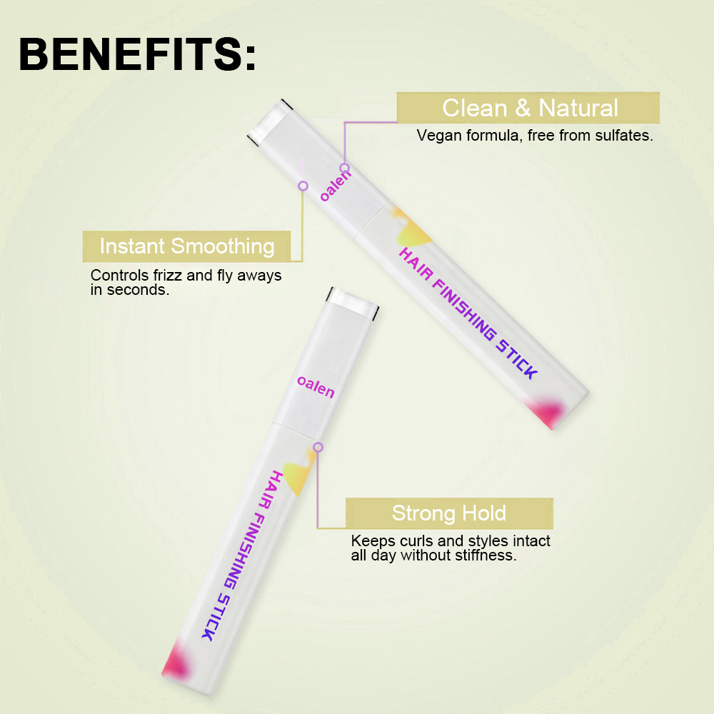 Hair Finishing Stick 1 Pack Flyaway Feel Stick Hair Small Broken Hairs Finishing Cream Non-Greasy and Non-Sticky,MY SHOP