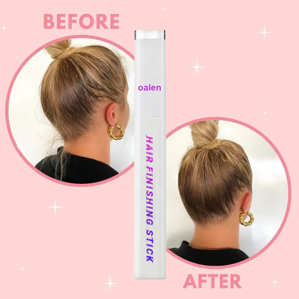 Slick Hair Wholesale Hair Finishing Stick Oalen Not Greasy Feel Shaping Anti Frizzy Small Broken Slick Stick for Ladies Girls,oalen cosmetics