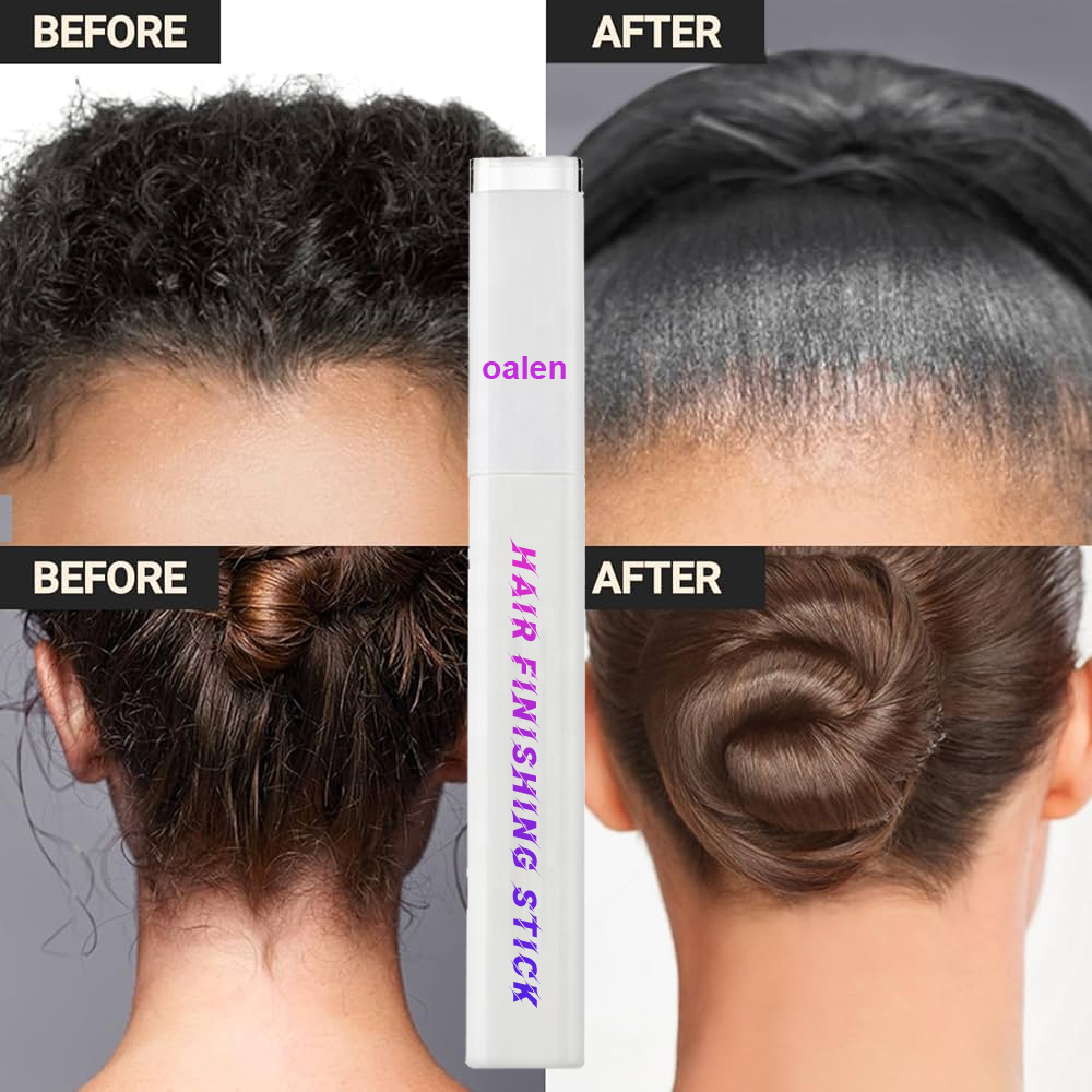 Slick Hair Wholesale Hair Finishing Stick Oalen Not Greasy Feel Shaping Anti Frizzy Small Broken Slick Stick for Ladies Girls,oalen cosmetics