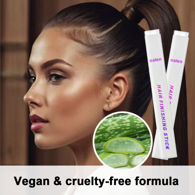 Slick Hair Wholesale Hair Finishing Stick Oalen Not Greasy Feel Shaping Anti Frizzy Small Broken Slick Stick for Ladies Girls,oalen cosmetics
