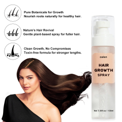 Herbal Hair Growth Serum Spray Hair Care Leave in Oil Free Lightweight Absorbs Quickly Biotin Rosemary Hair Growth Spray,oalen cosmetics