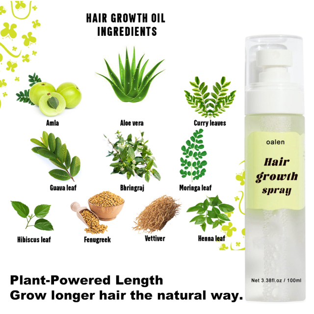 Luxfume Herbal Hair Growth Sprays for Men and Women Fast Scalp Regrowth Oil Treatment Beauty Health Product,oalen cosmetics