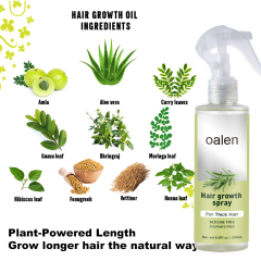 Nourishes Roots for Thicker Hair Growth Sprays for Men and Women Fast Scalp Regrowth Oil Treatment Beauty Health Product,oalen cosmetics