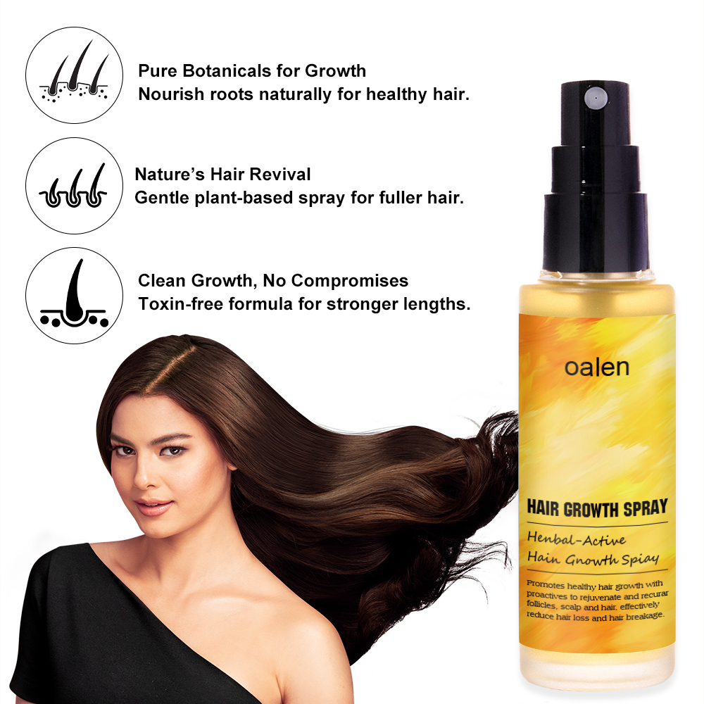 Daily Use Herbal Ginger Paraben Fee Normal Looking Spray Anti Hair Loss Lotion Tonic Biotin Hair Growth Spray,MY SHOP