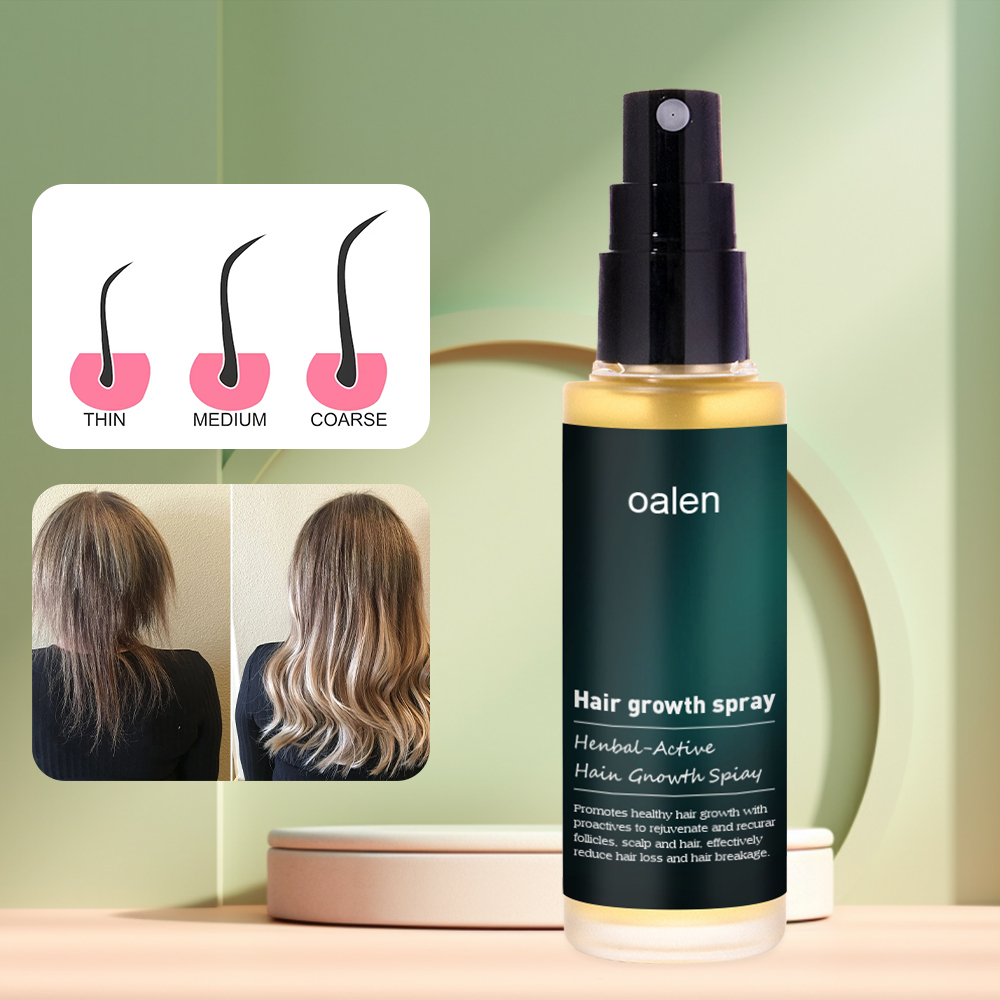 Hot Sale Hair Care Oalen Hair Spray Grow Moisturizing Strong Organic Oalen Hair Growth Spray,MY SHOP
