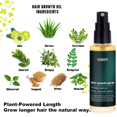 Hot Sale Hair Care Oalen Hair Spray Grow Moisturizing Strong Organic Oalen Hair Growth Spray,MY SHOP