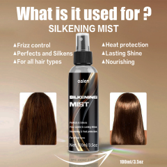 Heat Protection Hair Spray Silkening Mist Spray for Hair Thermal Resistant Styling Products,oalen cosmetics