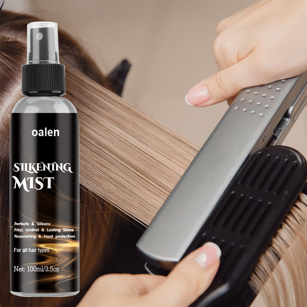 Leave-in Conditioner Spray Anti Frizz Smooth Moisturizing Silkening Mist Spray for Hair,MY SHOP