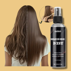 Sale Luxfume Customs Logo Hair Silk Mist Heat Protectant Smooth Soft Silkening Mist Hair Shine Spray,oalen cosmetics