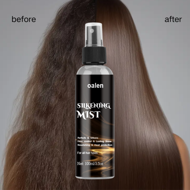 Leave-in Conditioner Spray Anti Frizz Smooth Moisturizing Silkening Mist Spray for Hair,MY SHOP