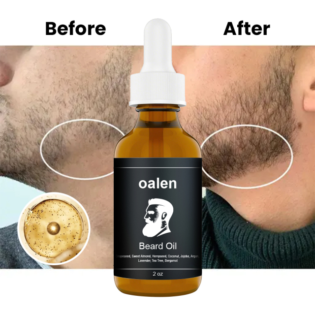 Custom Logo Best Beard Growth Oil Repair Beard Oil Anti Beard Loss Regrowth Treatment Original China Manufacture OEM ODM,oalen cosmetics