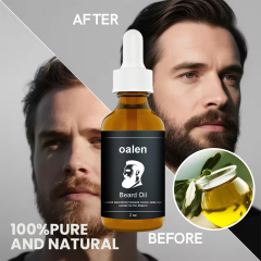 Custom Logo Best Beard Growth Oil Repair Beard Oil Anti Beard Loss Regrowth Treatment Original China Manufacture OEM ODM,oalen cosmetics