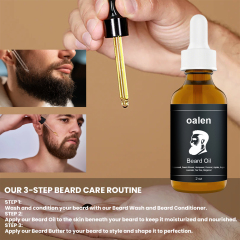 Custom Logo Best Beard Growth Oil Repair Beard Oil Anti Beard Loss Regrowth Treatment Original China Manufacture OEM ODM,oalen cosmetics