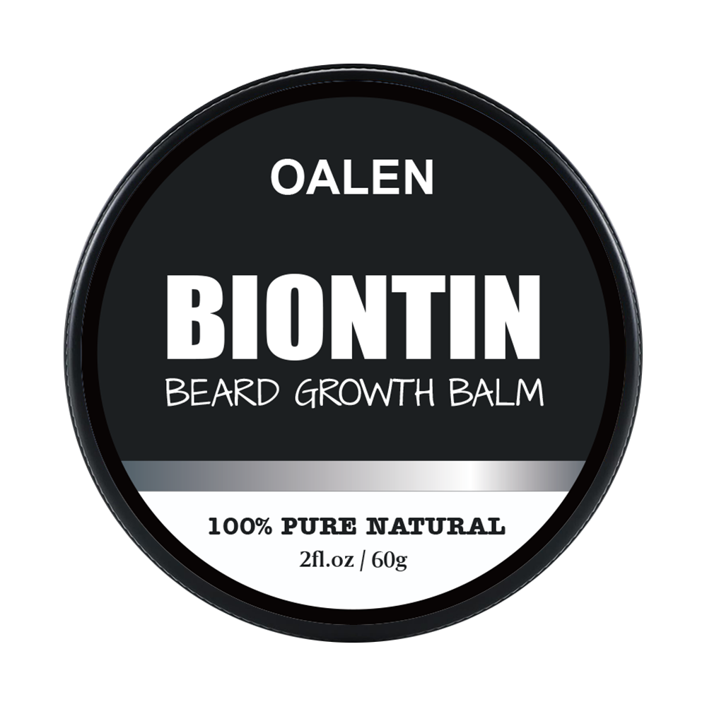 Private Label 100% Organic Scented Mens Beard Balm Cream Strong Hold Vanilla Mustache Care Wax for Natural Ingredients,oalen cosmetics
