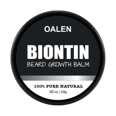 Private Label 100% Organic Scented Mens Beard Balm Cream Strong Hold Vanilla Mustache Care Wax for Natural Ingredients,oalen cosmetics