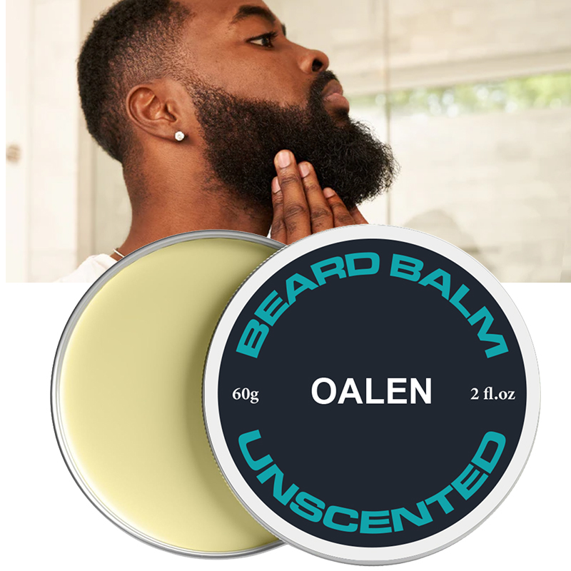 Private Label OEM Wholesale Beard Wax & Balm Organic Men's Care Musk Scent Beard Balm,oalen cosmetics