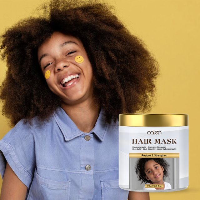 Broken hair styling comb hyaluronic acid and hibiscus flower extract Hair Mask for Kids Anti-Frizz Hydrating Moisturizing,MY SHOP