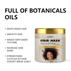 children's broken hair styling comb, containing mint extract, hyaluronic acid and hibiscus flower extract Hair Mask for Kids Anti-Frizz Hydrating Moisturizing,MY SHOP