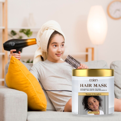 Broken hair styling comb hyaluronic acid and hibiscus flower extract Hair Mask for Kids Anti-Frizz Hydrating Moisturizing,MY SHOP