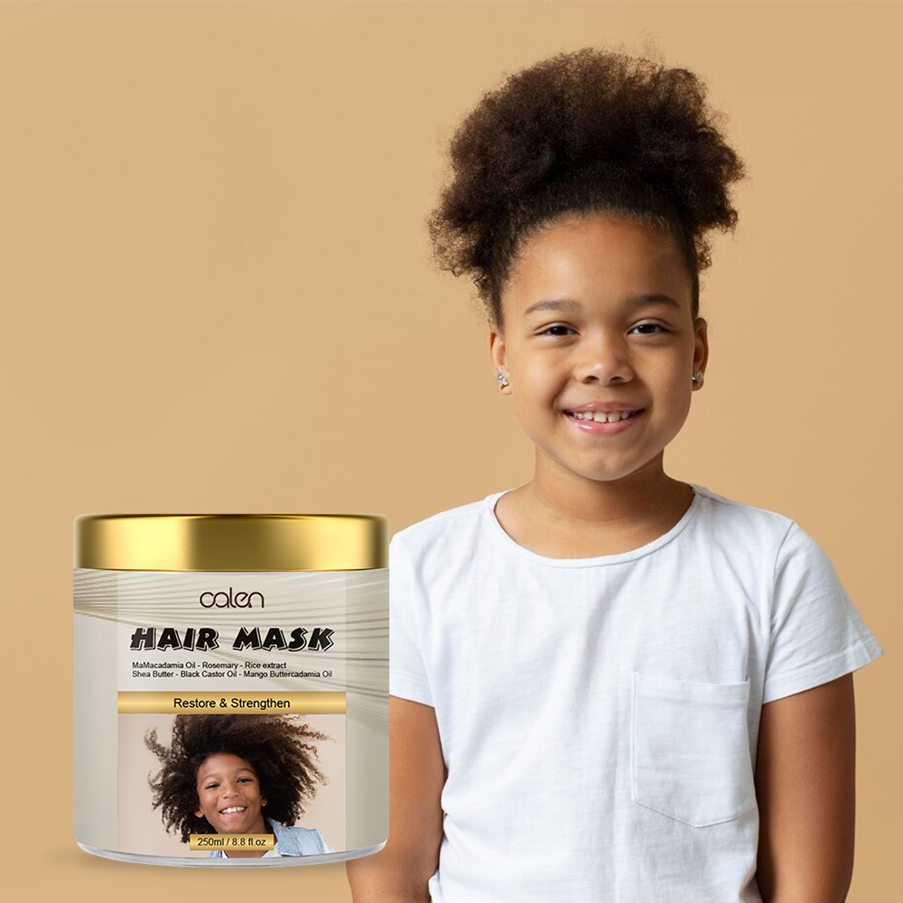 children's broken hair styling comb, containing mint extract, hyaluronic acid and hibiscus flower extract Hair Mask for Kids Anti-Frizz Hydrating Moisturizing,MY SHOP