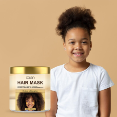 Custom Brand Multi-Purpose Haircare Styling Gentle Repair Hair Mask for Kids Anti-Frizz Hydrating Moisturizing,oalen cosmetics