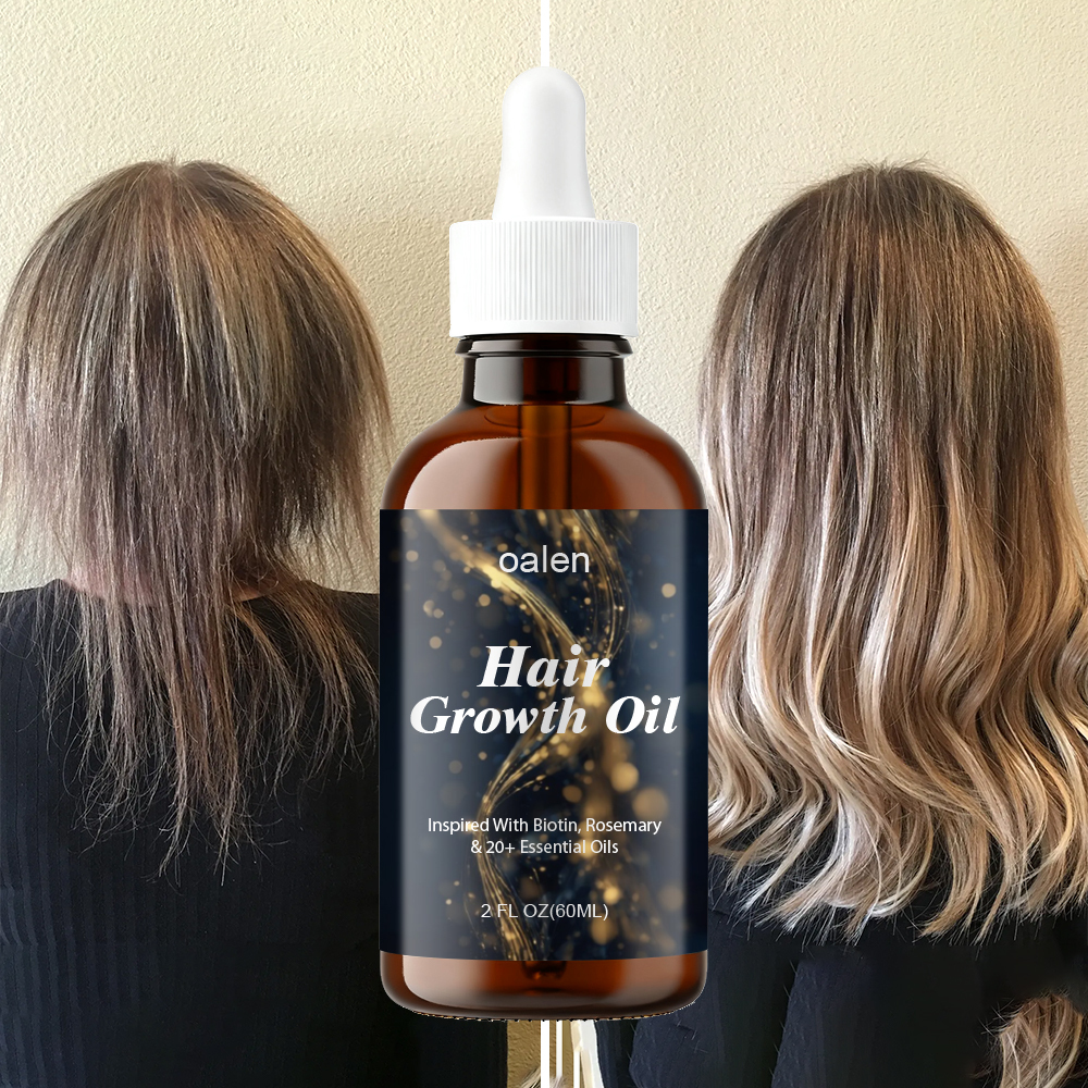 Women's Hair Growth Oil Veganic Natural Keratin Treatment with Rosemary Essential Oils Fast Hair for Serum,MY SHOP