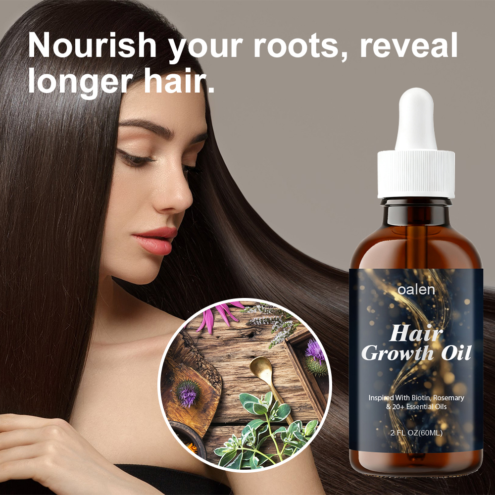 Women's Hair Growth Oil Veganic Natural Keratin Treatment with Rosemary Essential Oils Fast Hair for Serum,MY SHOP