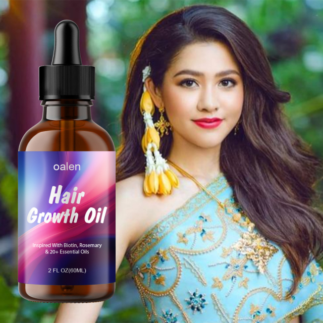 Private Label 100% Natural Organic Herbal Hair Growth Oil Serum Rosemary Castor Scalp Strengthening 60ml,MY SHOP