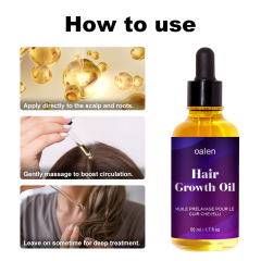 Organic Repair Serum Scalp Massage Hair Growth Oil Anti Hair Loss Keratin Rosemary Oil Hair Treatment,MY SHOP