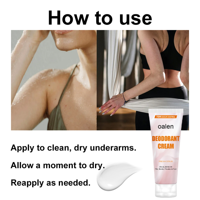 Deodorant Cream Cross-Border Exclusive Source Factory Body Care for Armpit Body Odor Fox-Smell Body,MY SHOP