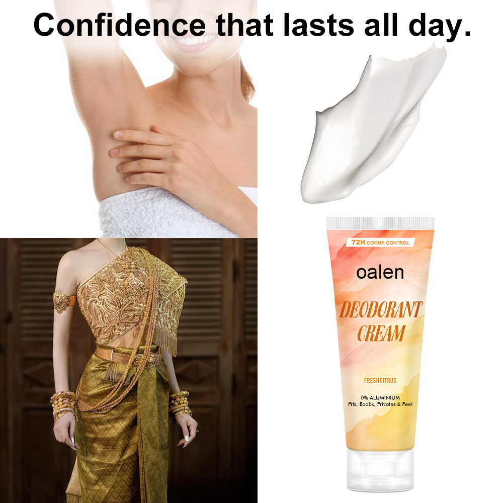 Vegan Underarm Deodorant Cream Gentle Non-Irritating Deeply Moisturizing with Long-Lasting Fragrance for Smooth Armpits,MY SHOP