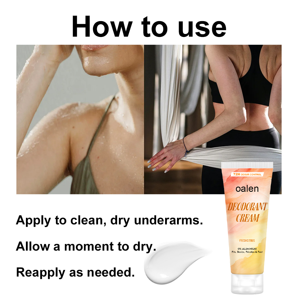 Vegan Underarm Deodorant Cream Gentle Non-Irritating Deeply Moisturizing with Long-Lasting Fragrance for Smooth Armpits,MY SHOP