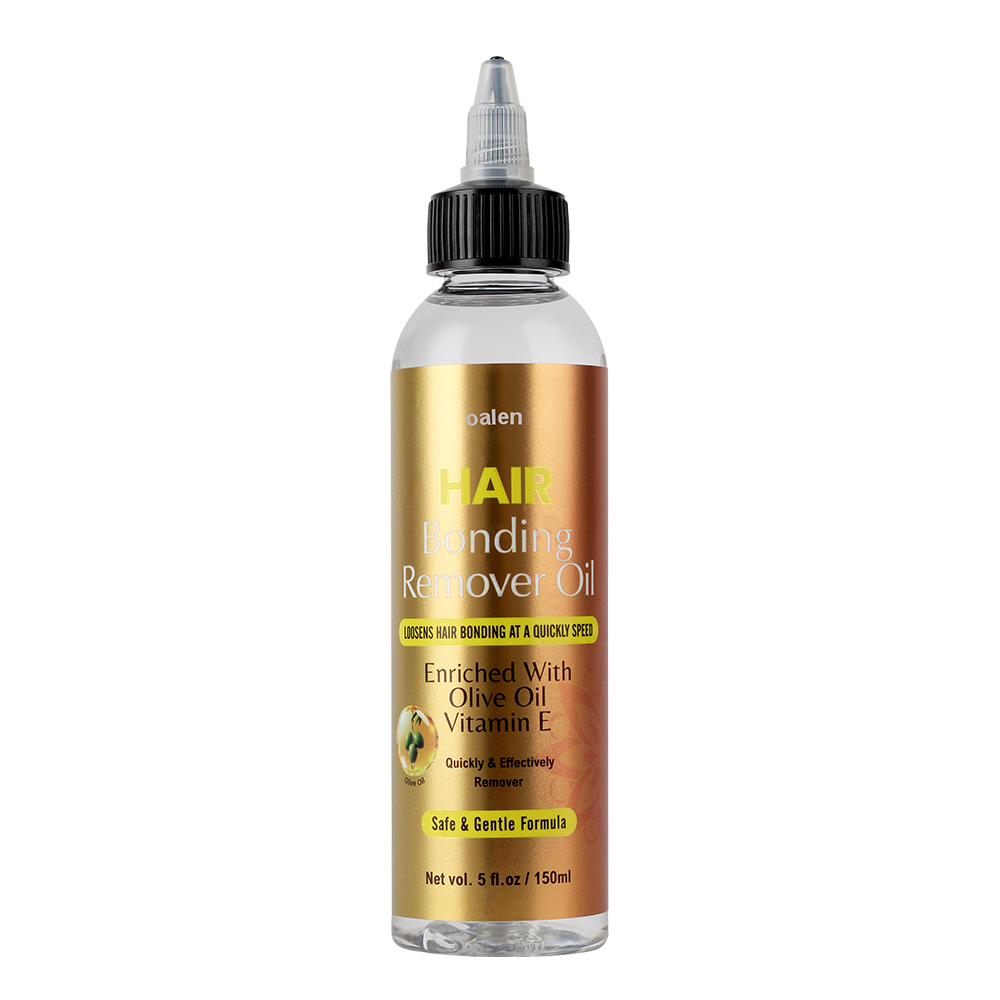 Private Label Hair Bond Remover Oil and Hair Protective Liquid Cap Bonding Glue Quick and Weave Set,oalen cosmetics