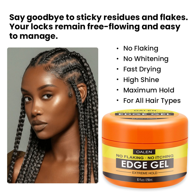 Sale Private Label 72h Extra Hold Pineapple Scent Without Flaking Curly Hair Edge Control Gel,MY SHOP