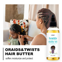Braid Oil Kids Braiding Hair Oil and Dry Scalp Oil for Kids, Natural Curly Hair Products Infant Toddler Girls and Boys,oalen cosmetics