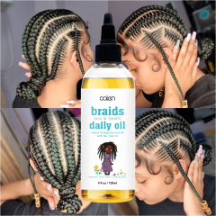 Braid Oil Kids Braiding Hair Oil and Dry Scalp Oil for Kids, Natural Curly Hair Products Infant Toddler Girls and Boys,oalen cosmetics