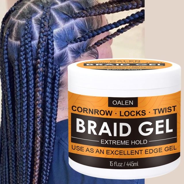 Oalen Sale Private Label 72h Extra Hold Pineapple Scent Without Flaking Curly Hair Edge Control Gel,MY SHOP