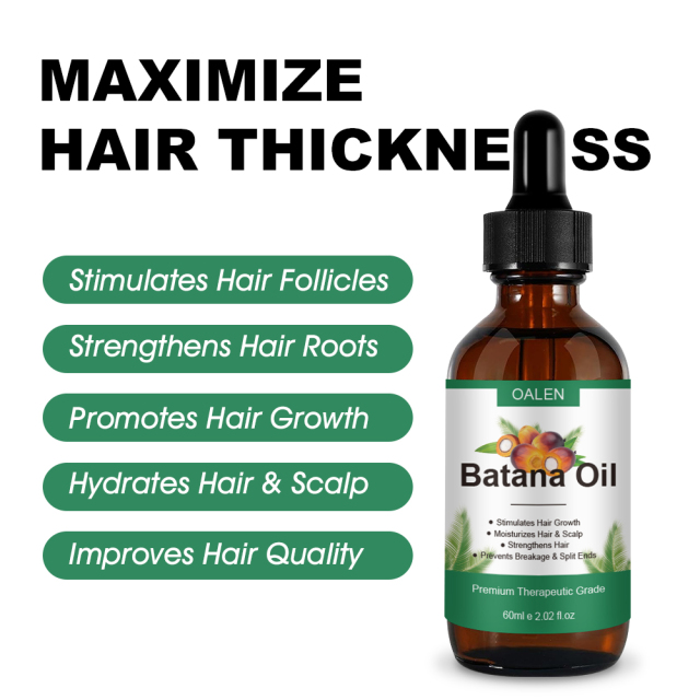 100% Pure Raw Batana Hair Oil Moisturizing Repair Damaged Hair Regrowth Oil,MY SHOP