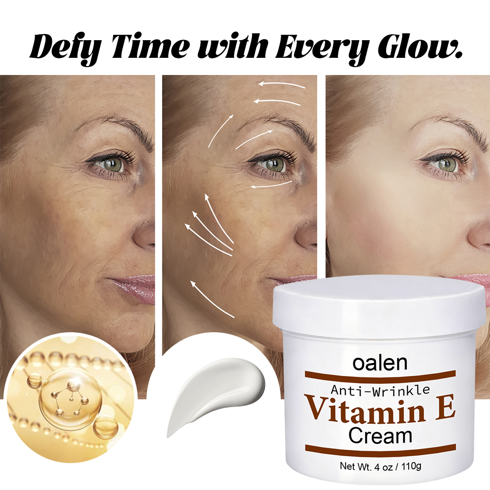 Organic Plant Extract Anti-wrinkle Face Cream Custom Logo Vitamin E Face Cream,oalen cosmetics