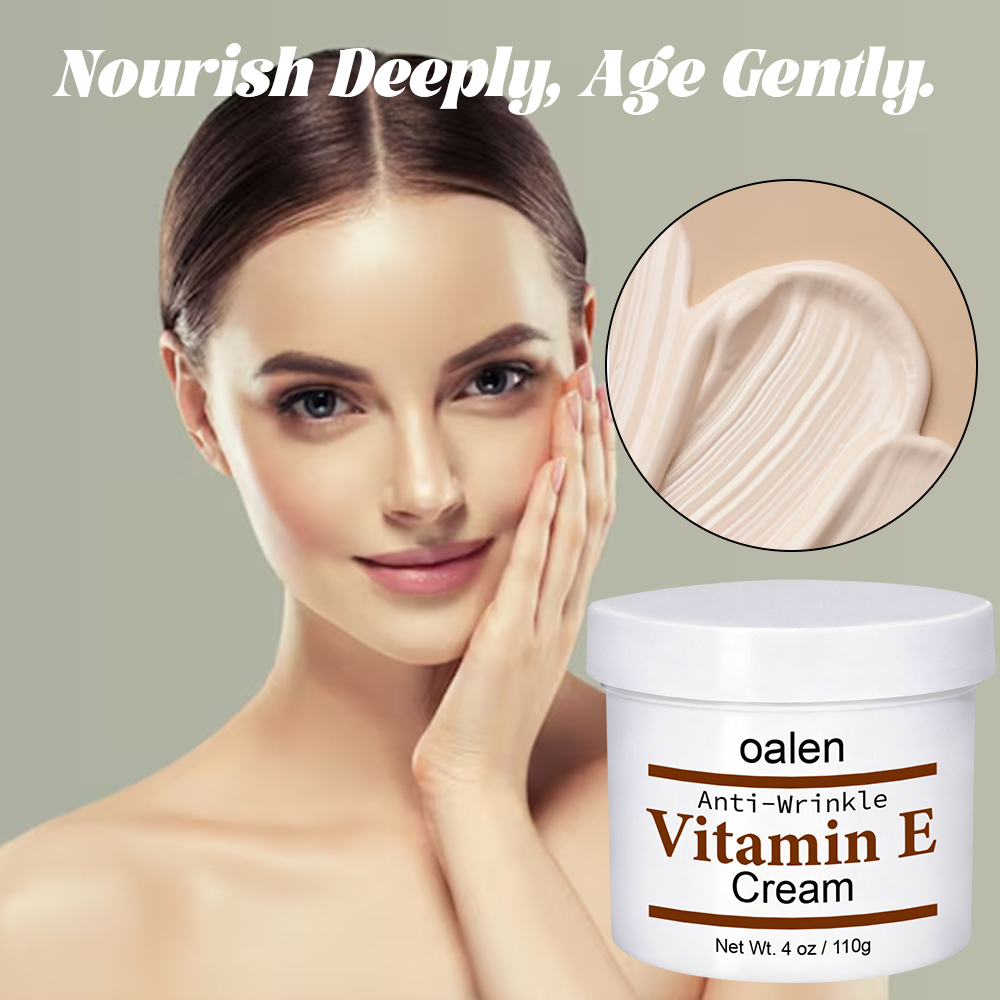 Organic Plant Extract Anti-wrinkle Face Cream Custom Logo Vitamin E Face Cream,oalen cosmetics