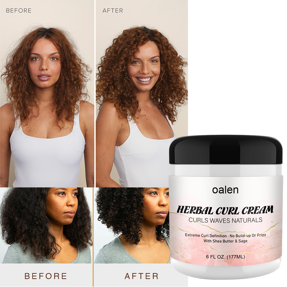 Women's 6 OZ Coconut Ingredients Curl Defining Cream Curl Hair Curls Conditioner Cream,MY SHOP